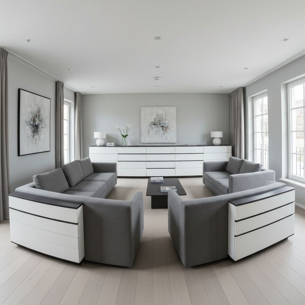 Modern organized living space